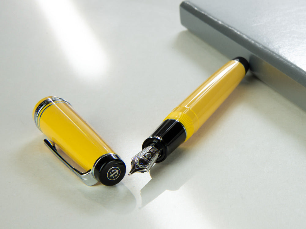 Sailor ProfessionalGear  Color Fountain Pen, Yellow, Chrome, 11-9280-470