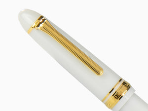 Sailor 1911 Large Series Ballpoint pen, White, Gold Trim, 16-1009-610