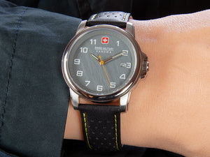Swiss Military Hanowa Land Swiss Rock Quartz Watch, Grey, 6-4231.7.04.009