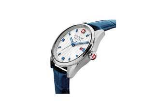 Swiss Military Hanowa Land Roadrunner Quartz Watch, Leather strap, SMWGB2200103