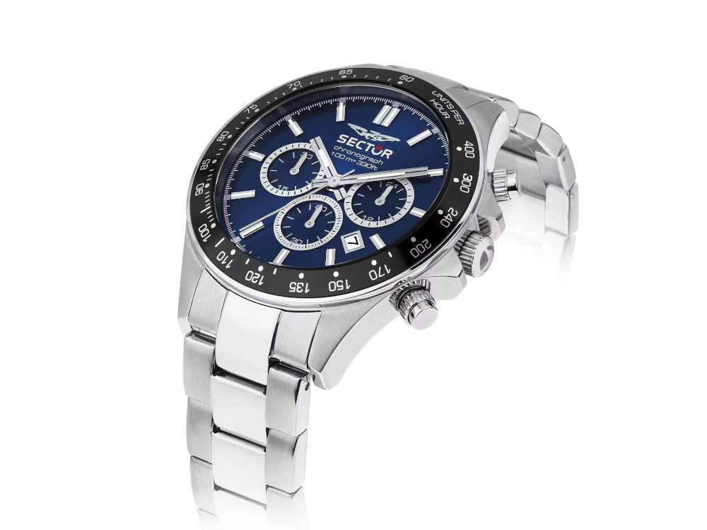 Sector No Limits 230 Quartz Watch, Blue, 43 mm, R3271661028