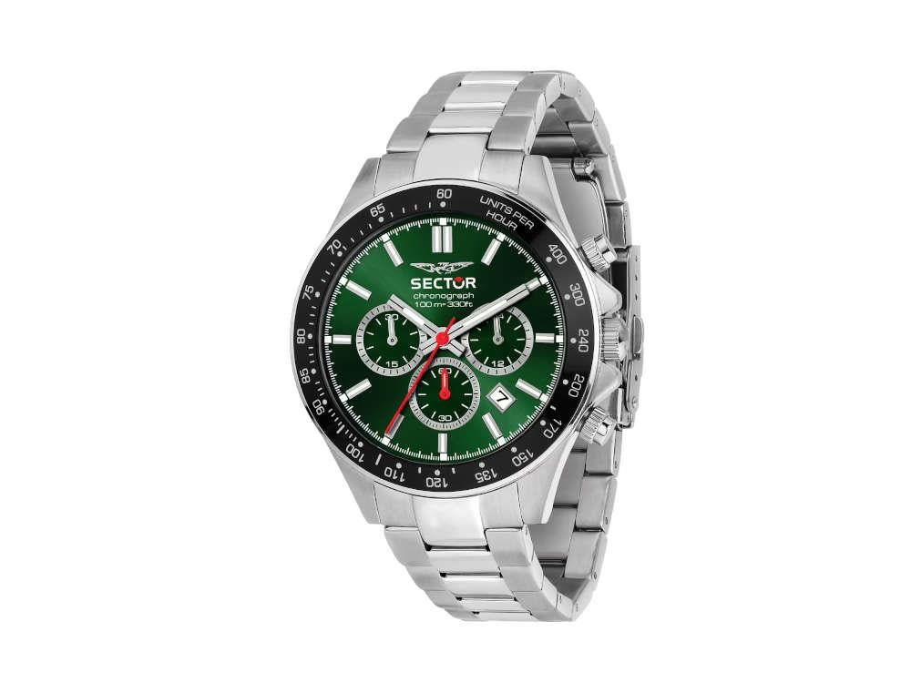 Sector No Limits 230 Quartz Watch, Green, 43 mm, R3273661048