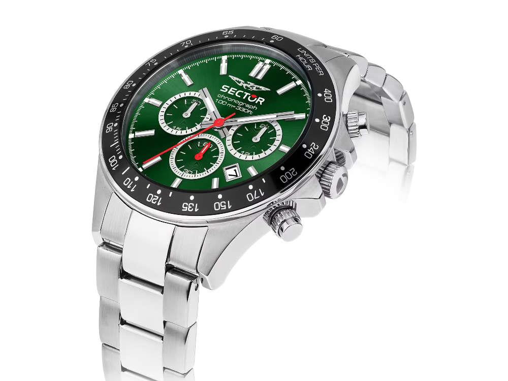 Sector No Limits 230 Quartz Watch, Green, 43 mm, R3273661048