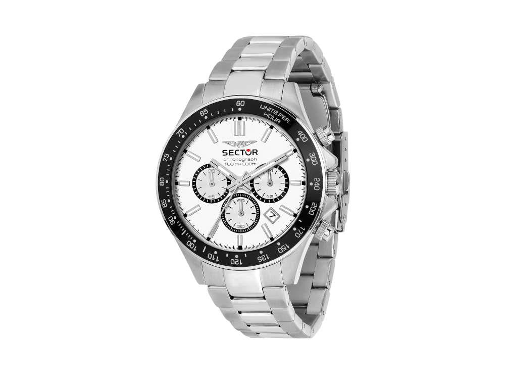 Sector No Limits 230 Quartz Watch, White, 43 mm, R3273661049