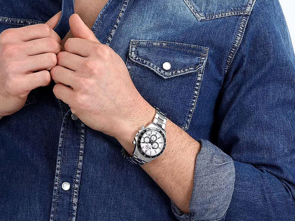 Sector No Limits 230 Quartz Watch, White, 43 mm, R3273661049