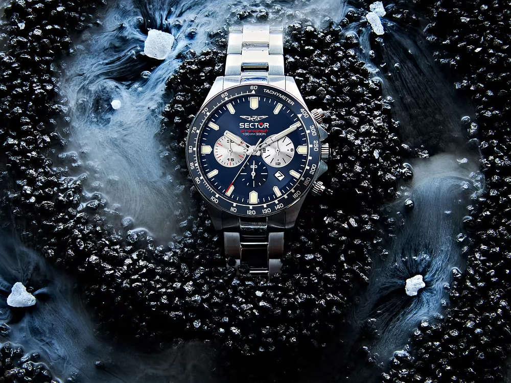 Sector No Limits 230 Quartz Watch, Blue, 43 mm, R3273661051