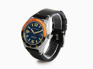Spinnaker Fleuss Sunset Orange Automatic Watch, Blue, 43 mm, 15 atm, SP-5055-0D
