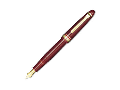 Sailor 1911 Standard Series Fountain Pen, Burgundy, Resin, Gold Trim