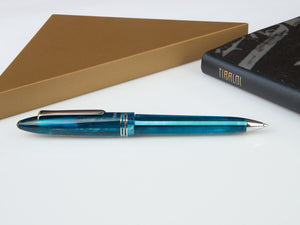 Tibaldi Bononia Bora Bora Ballpoint pen, Resin, Blue, Palladium trim, BNN-18-BP