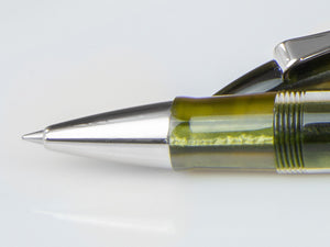 Tibaldi Bononia Martini Olive Rollerball pen, Resin, Green, Palladium, BNN-73-RB