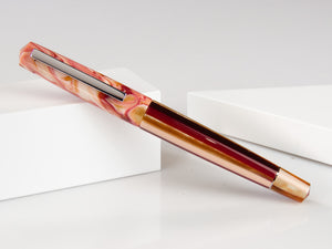 Tibaldi Infrangibile Russet Red Rollerball pen, Resin, Pink, INFR-359-RB
