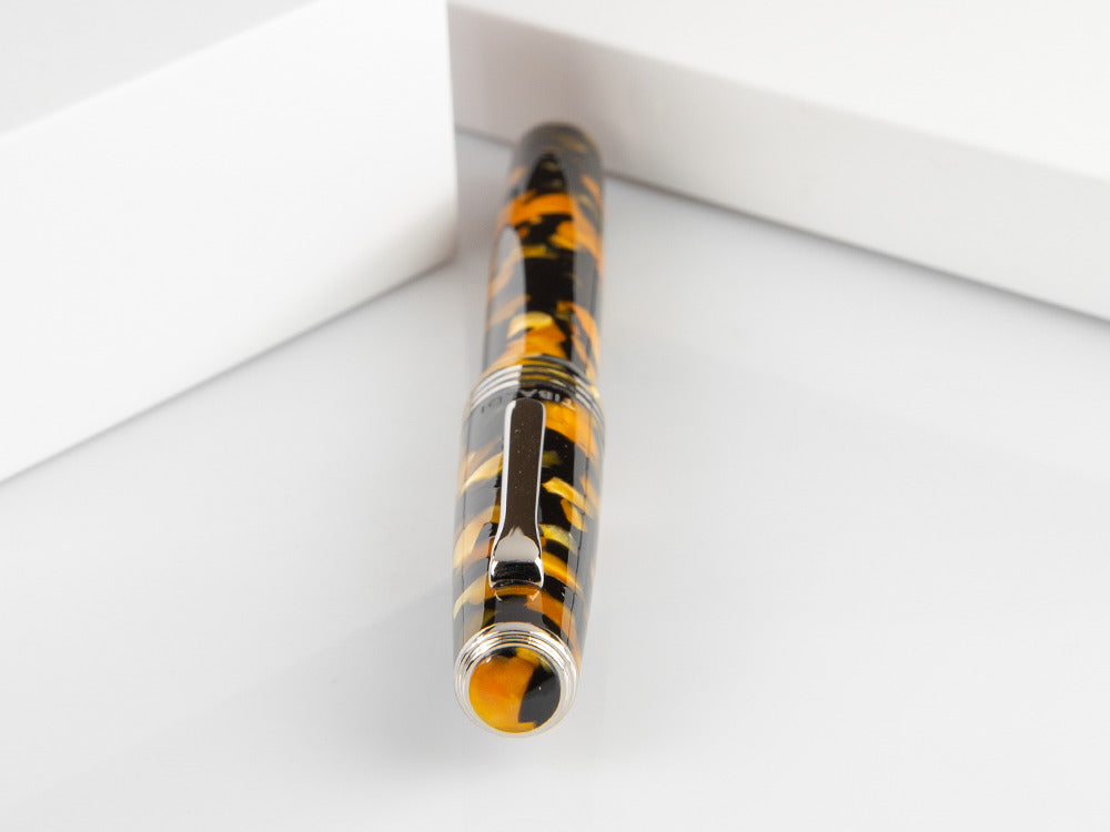 Tibaldi Nº60 Amber Yellow Rollerball pen, Resin, Palladium, N60-550-RB