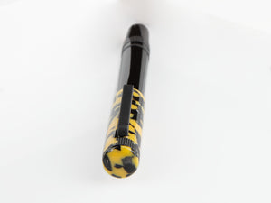 Tibaldi Perfecta LP Vinyl Yellow Rollerball pen, Resin, Palladium, PFC-512-RB