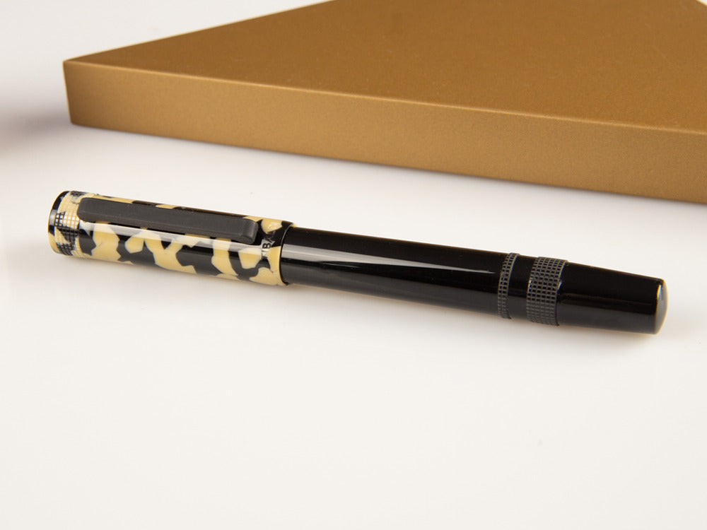 Tibaldi Perfecta Tortoise Beige Rollerball pen, Resin, Palladium, PFC-958-RB