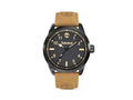 Timberland Small Henniker Quartz Watch, Metal, Black, 44 mm, TDWGA0109701