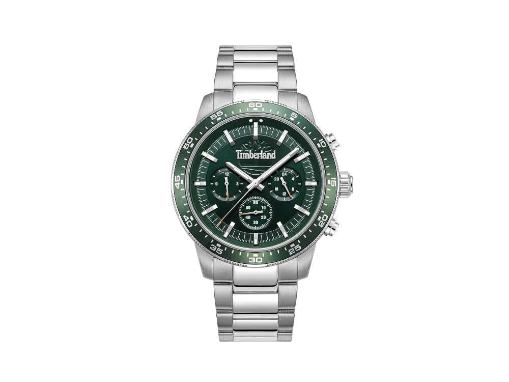 Timberland Parkman Quartz Watch, Green, 44 mm, TDWGK0041301