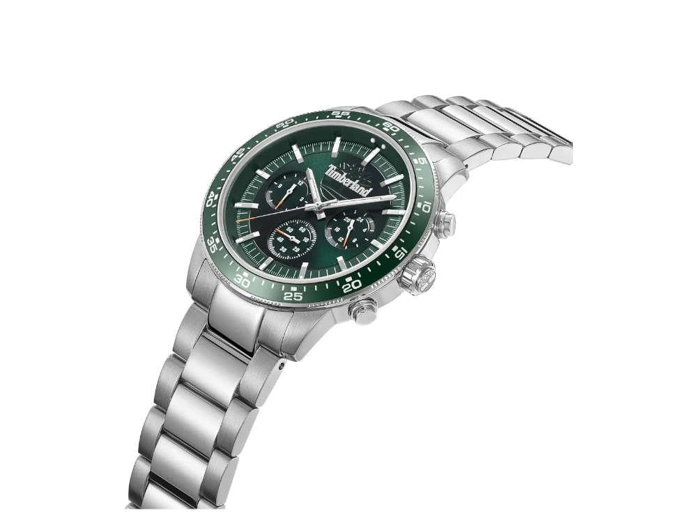 Timberland Parkman Quartz Watch, Green, 44 mm, TDWGK0041301