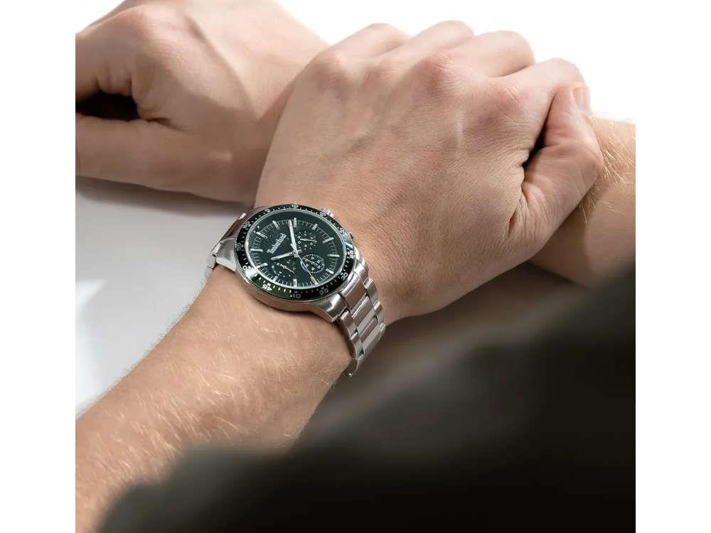 Timberland Parkman Quartz Watch, Green, 44 mm, TDWGK0041301