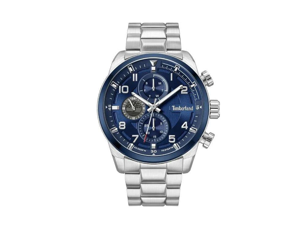 Timberland Henniker II Quartz Watch, Blue, 46 mm, TDWGK2201103