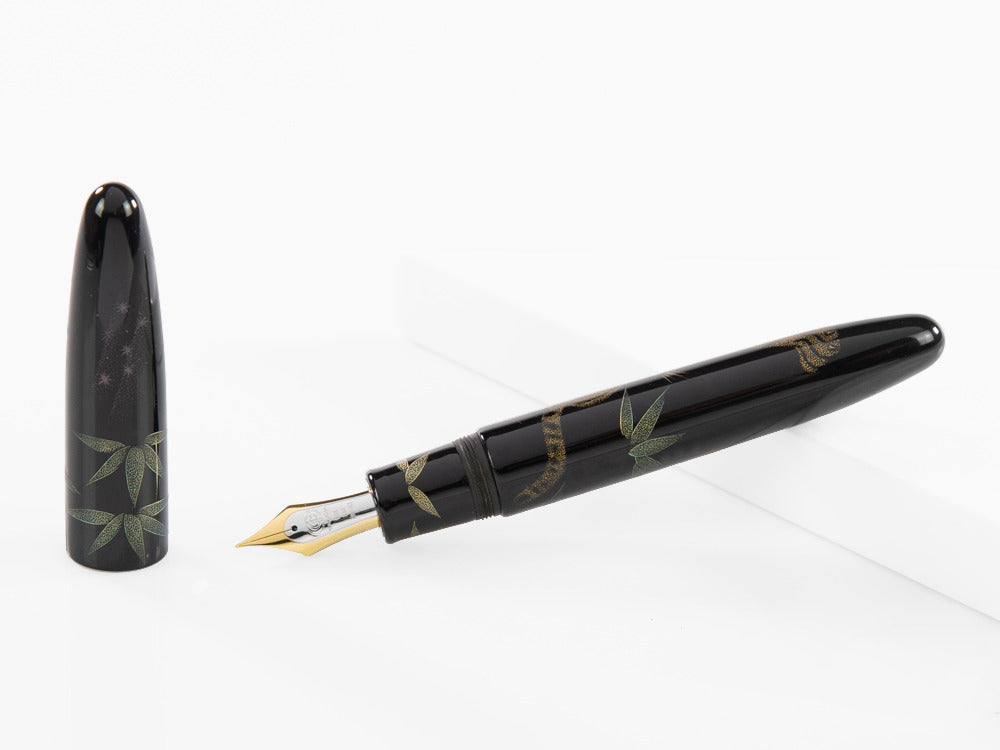 Taccia Miyabi Empress LE Chinkin Tiger Fountain Pen, TEC-4595F-TG