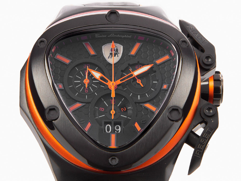 Tonino Lamborghini Spyder X Orange Quartz Watch, 53 mm Tonino Lamborghini Spyder X Orange Quartz Watch, 53 mm