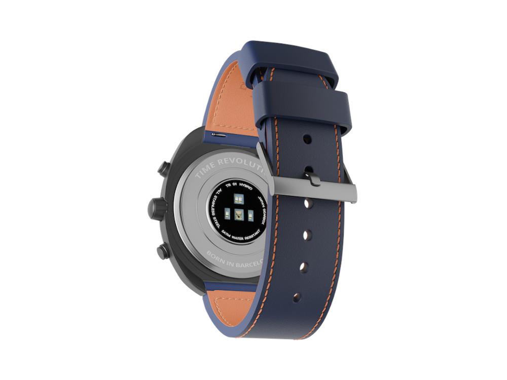 Time Revolution Hybrid 01 Aurora PVDHybrid Watch, Blue, 42 mm, TR01.4B-1