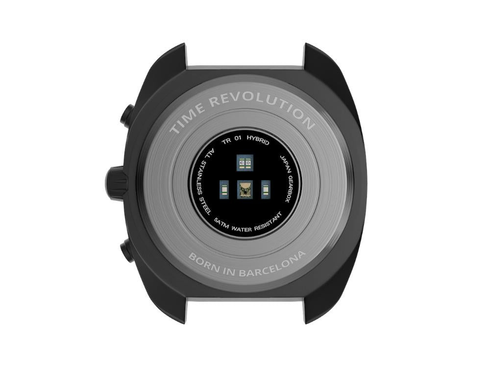 Time Revolution Hybrid 01 Aurora PVDHybrid Watch, Blue, 42 mm, TR01.4B-1