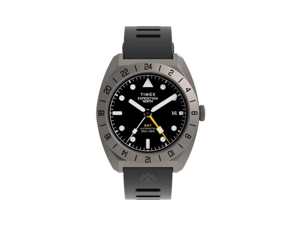 Timex Expedition Automatic Watch, Titanium, Black, 41 mm