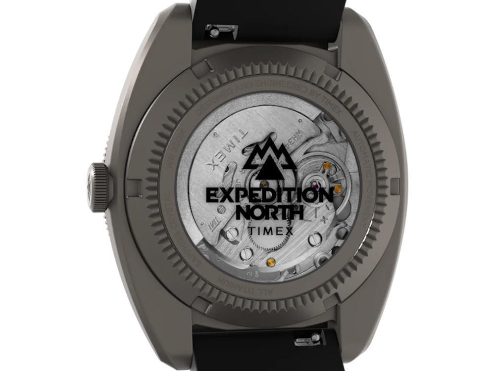 Timex Expedition Automatic Watch, Titanium, Black, 41 mm, TW2W53000