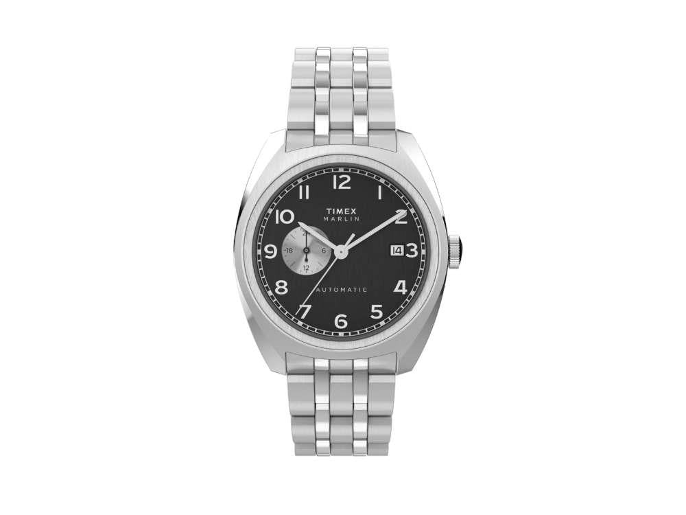 Timex Marlin Automatic Watch, Black, 39 mm, TW2W58800