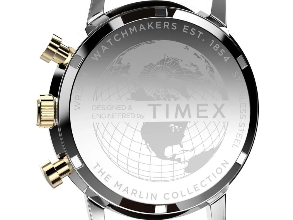 Timex Marlin Quartz Watch, Bronze, 40 mm, Chronograph, TW2W60300A