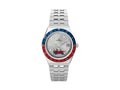 Timex x Peanuts Q Timex Quartz Watch, Silver, 38 mm, TW2W83300
