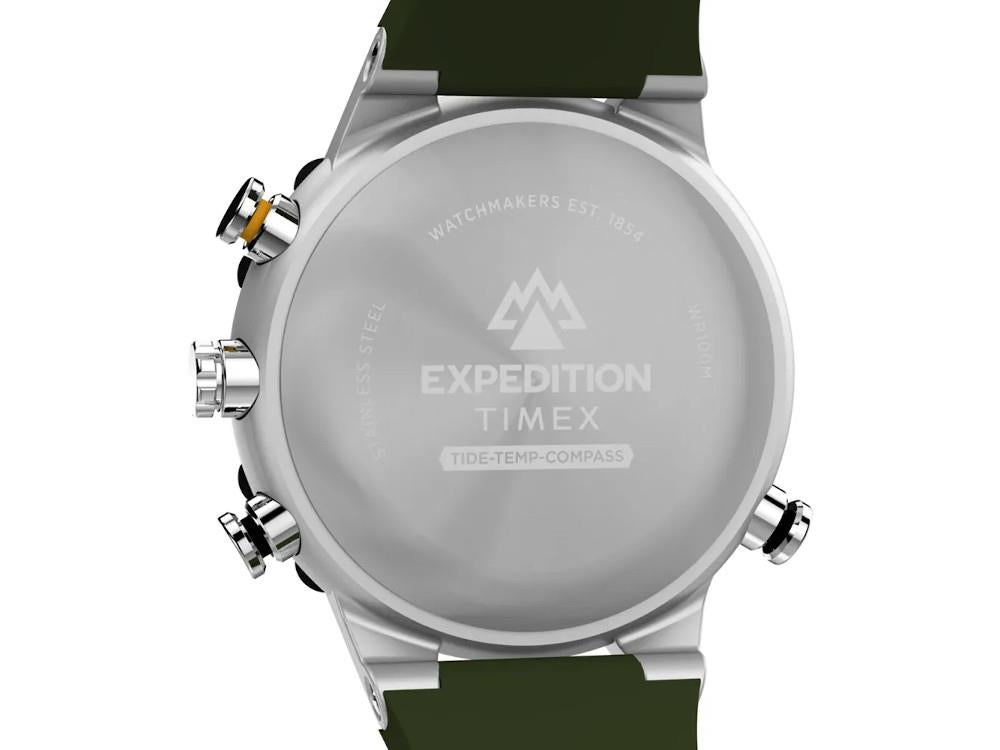 Timex Expedition Tide-Temp-Compass Quartz Watch, Green, 45 mm, TW2Y14400