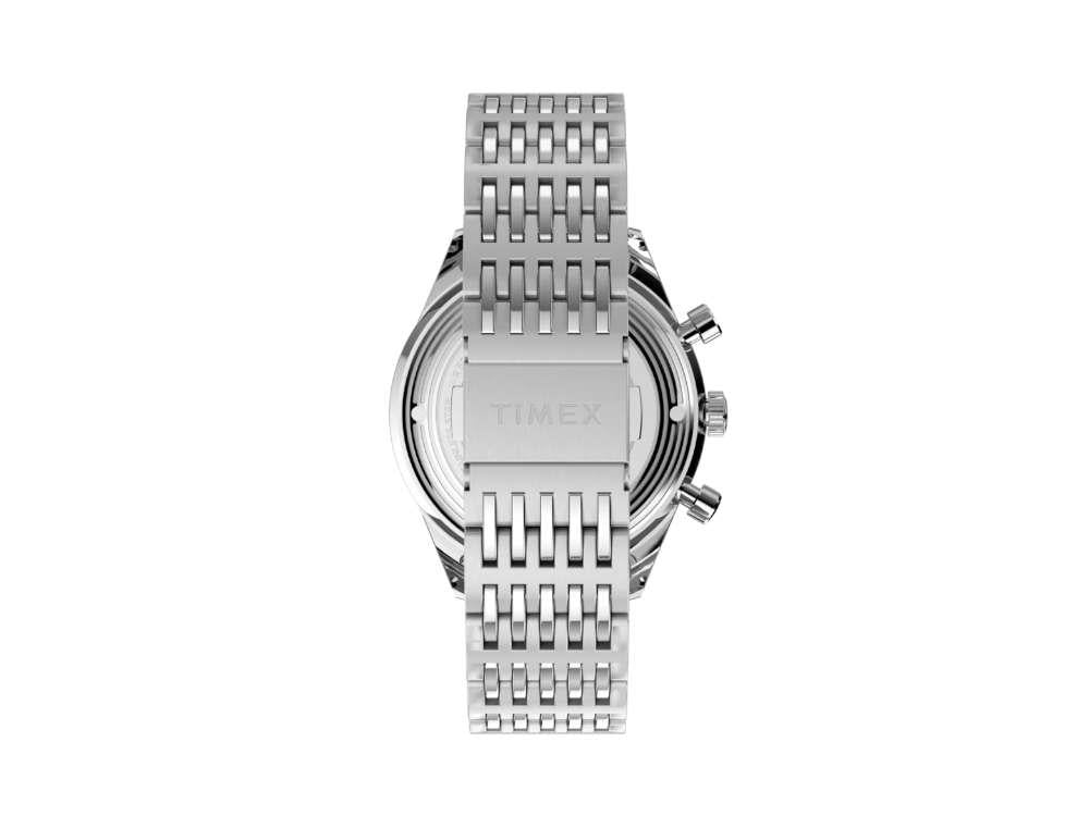 Timex Marlin Jet Quartz Watch, Silver, 40 mm, Chronograph, TW2Y24600