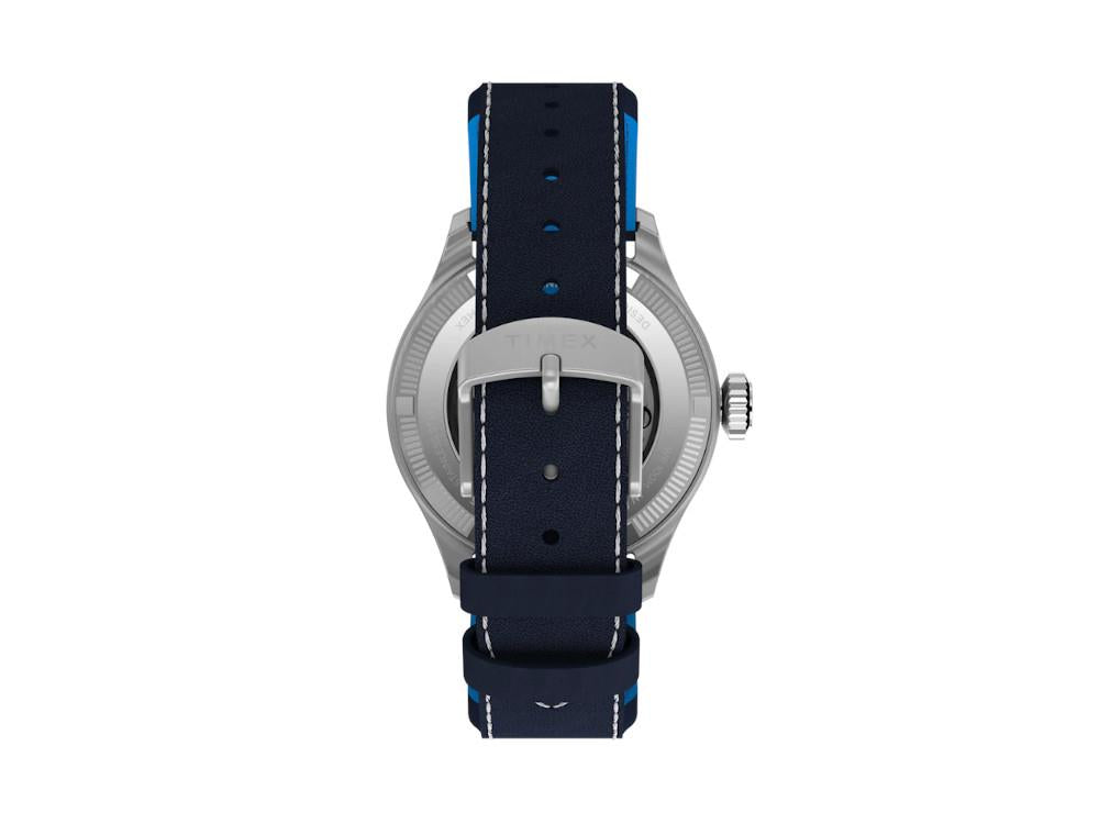 Timex The Waterbury Pan Am Automatic Watch, Blue, 41 mm, TW2Y38800