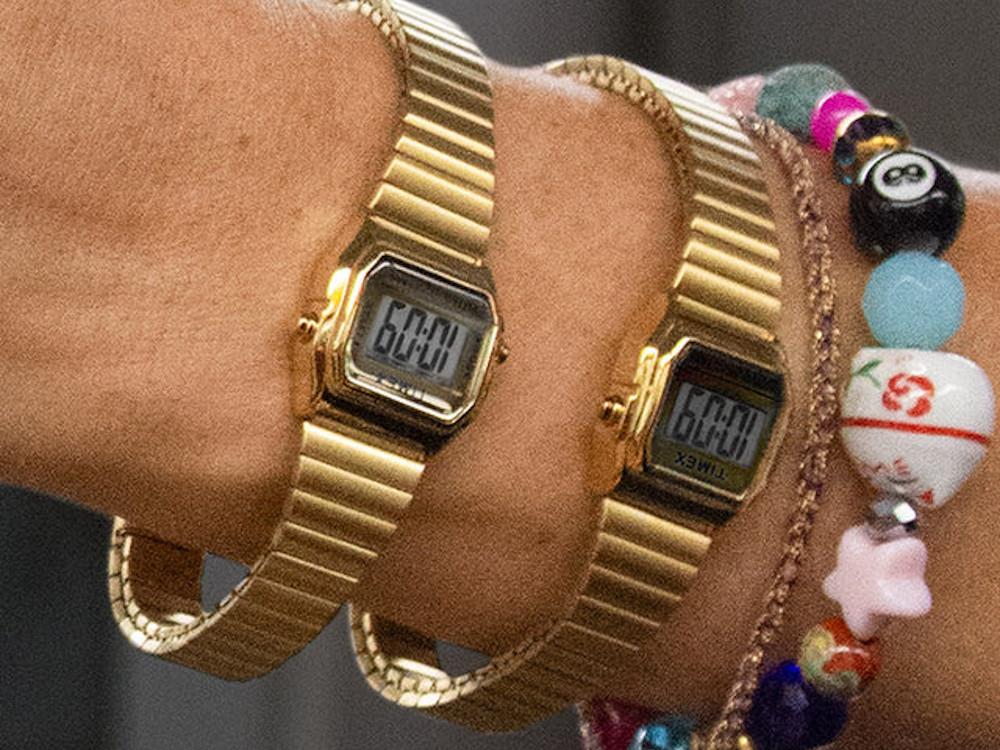 Timex T80 Quartz Watch, Golden, TW2Y46600