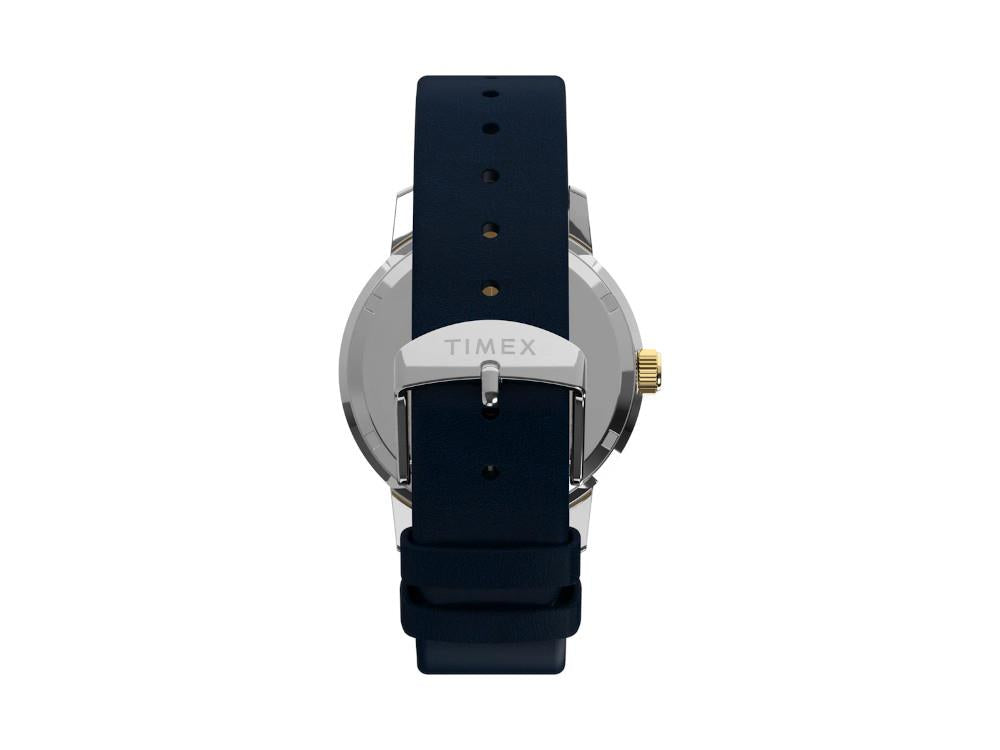 Timex Marlin Automatic Watch, Recycled Steel, Blue, 40 mm, TW2Y47900