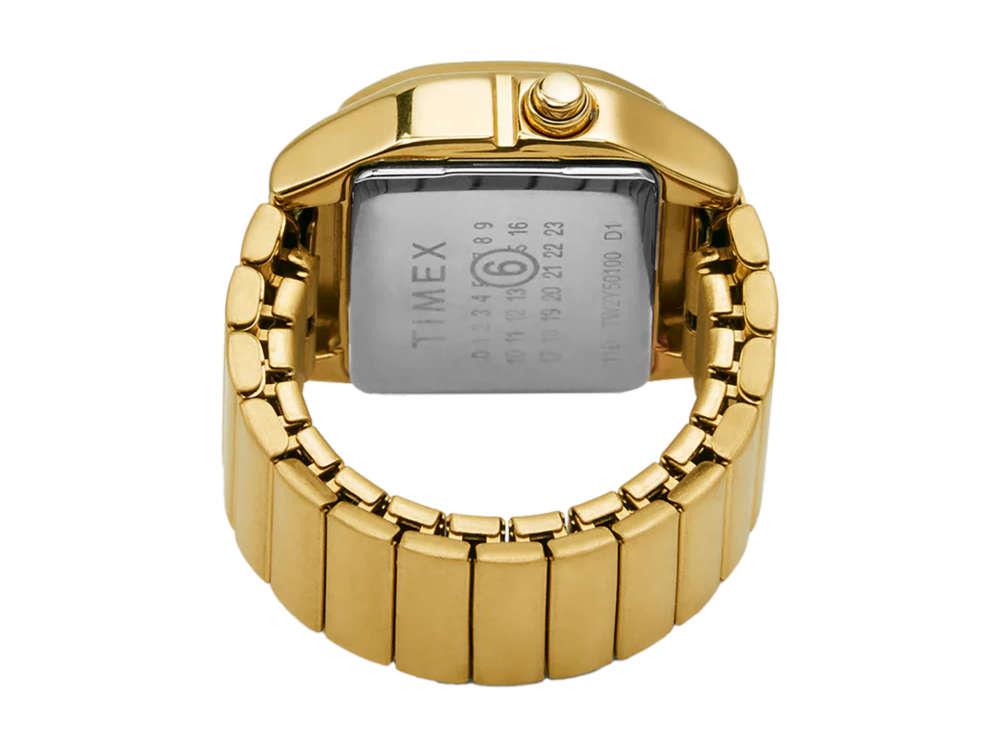 Timex T80 MM6 Quartz Ring Watch M/L, TW2Y50200