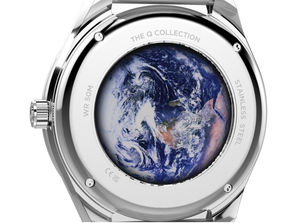 Timex Q Timex x NASA Quartz Watch, Black, 40 mm, TW2Y56700