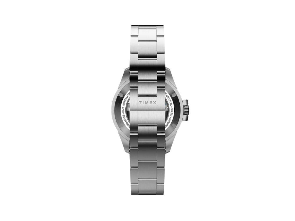 Timex Atelier GMT24 M1a Automatic Watch, Black, 40 mm, TW2Y72300