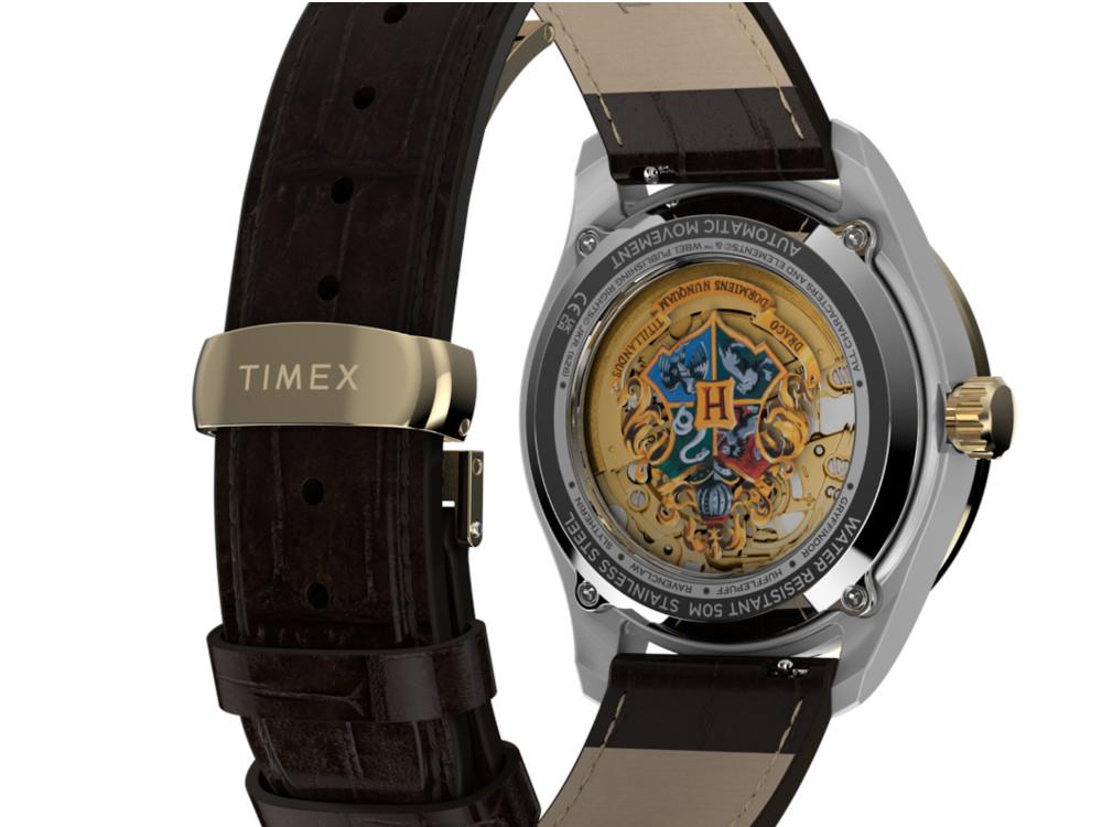 Timex The Waterbury x Harry Potter Automatic Watch, golden, 39 mm, TW2Y75500