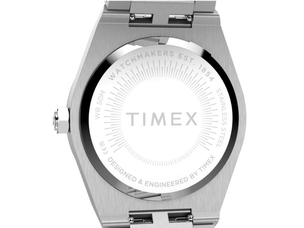 Timex Q Timex Marbella Quartz Watch, White, 34 mm, TW2Y81800