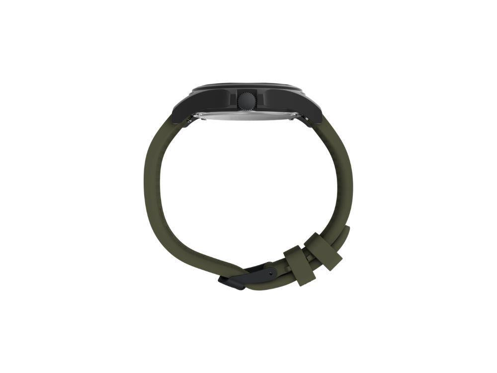Timex Peanuts Expedition Acadia Quartz Watch, Resin, Green, 40 mm, TW2Y84600
