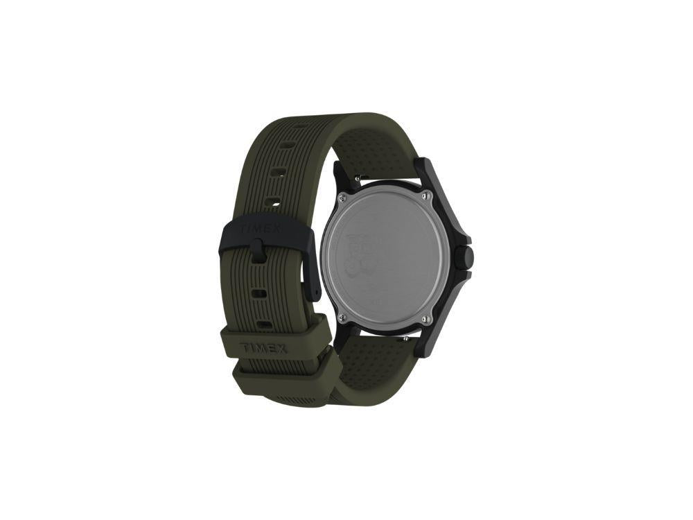Timex Peanuts Expedition Acadia Quartz Watch, Resin, Green, 40 mm, TW2Y84600