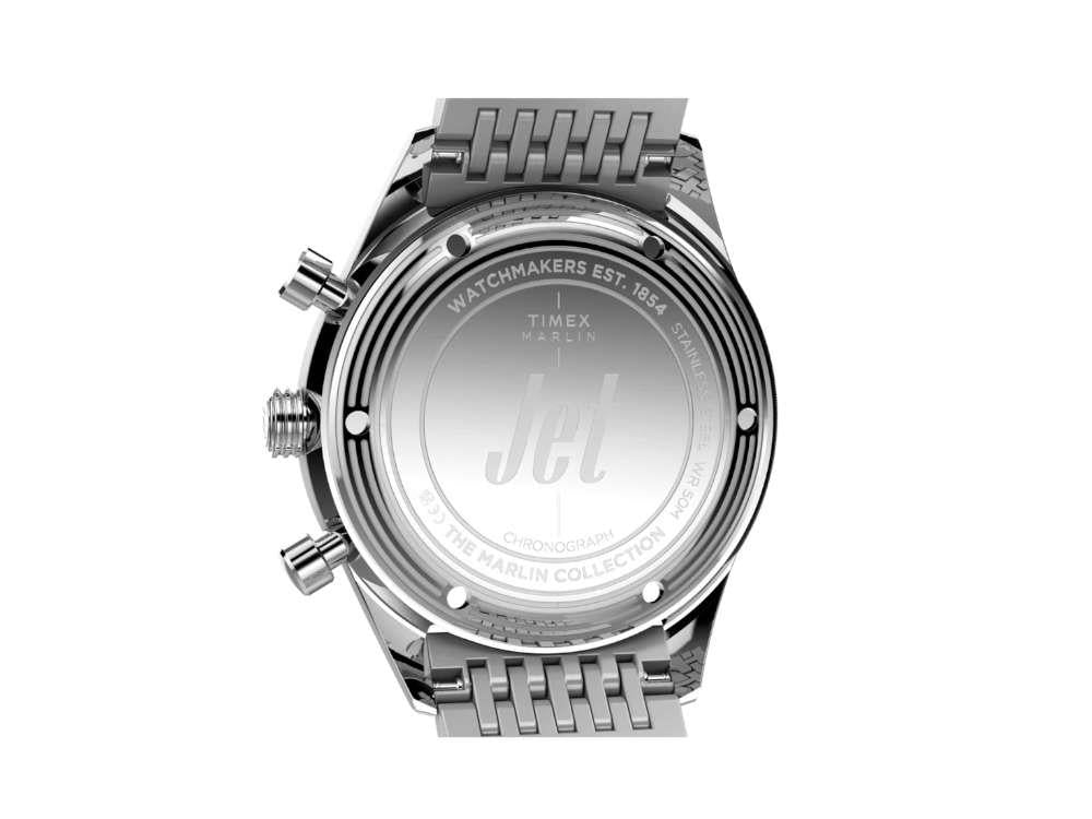 Timex Marlin Jet Quartz Watch, Green, 40 mm, Chronograph, TW2Y89800