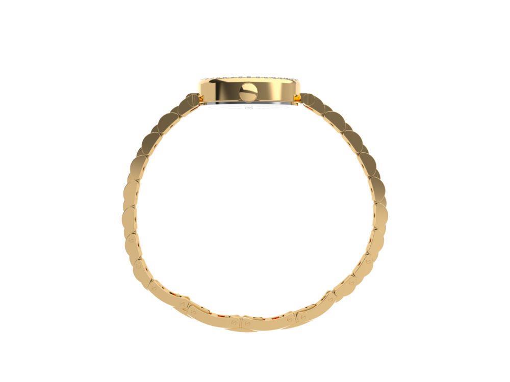 Timex Cavatina Main Line Quartz Watch, Brass, Golden, TW2Y90100