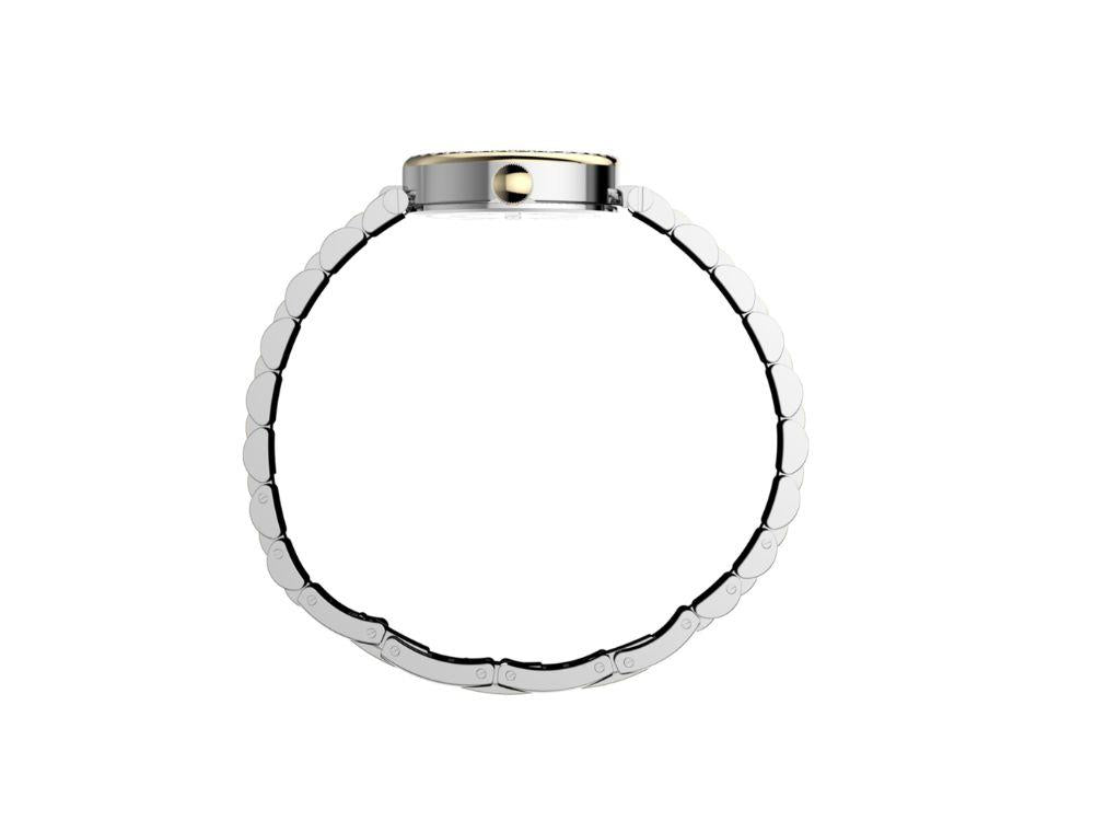 Timex Cavatina Main Line Quartz Watch, Brass, Silver, , TW2Y90200