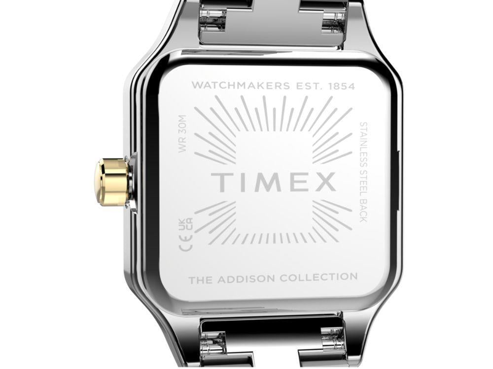 Timex Trend Addison Quartz Watch, Brass, Silver, TW2Y90400