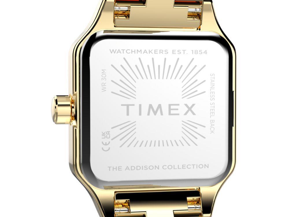 Timex Trend Addison Quartz Watch, Brass, Silver, TW2Y90500
