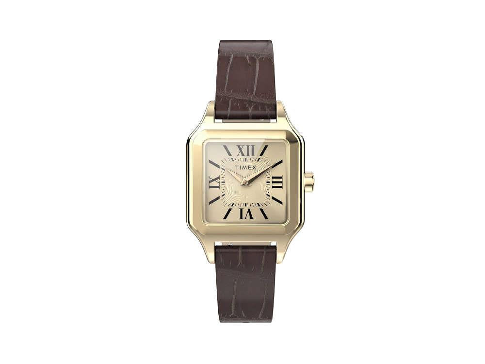 Timex Trend Addison Quartz Watch, Golden, 23mm, TW2Y90700